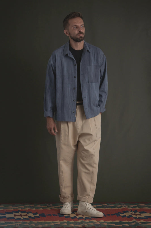 INDIGO WORK SHIRT