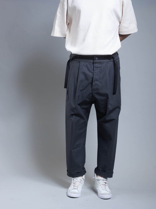 GREY HERRINGBONE PATTON PANTS 3.0 - HAVIE MNFCT.