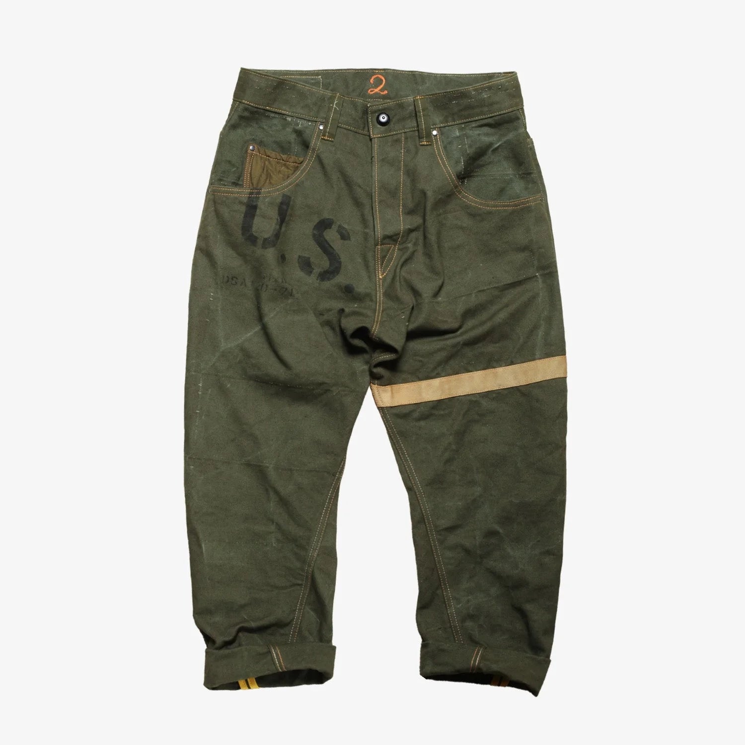 ARMY CARROT PANTS | Archie & Dennis · 101% handcrafted goods