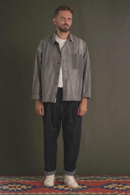 GREY WORK SHIRT