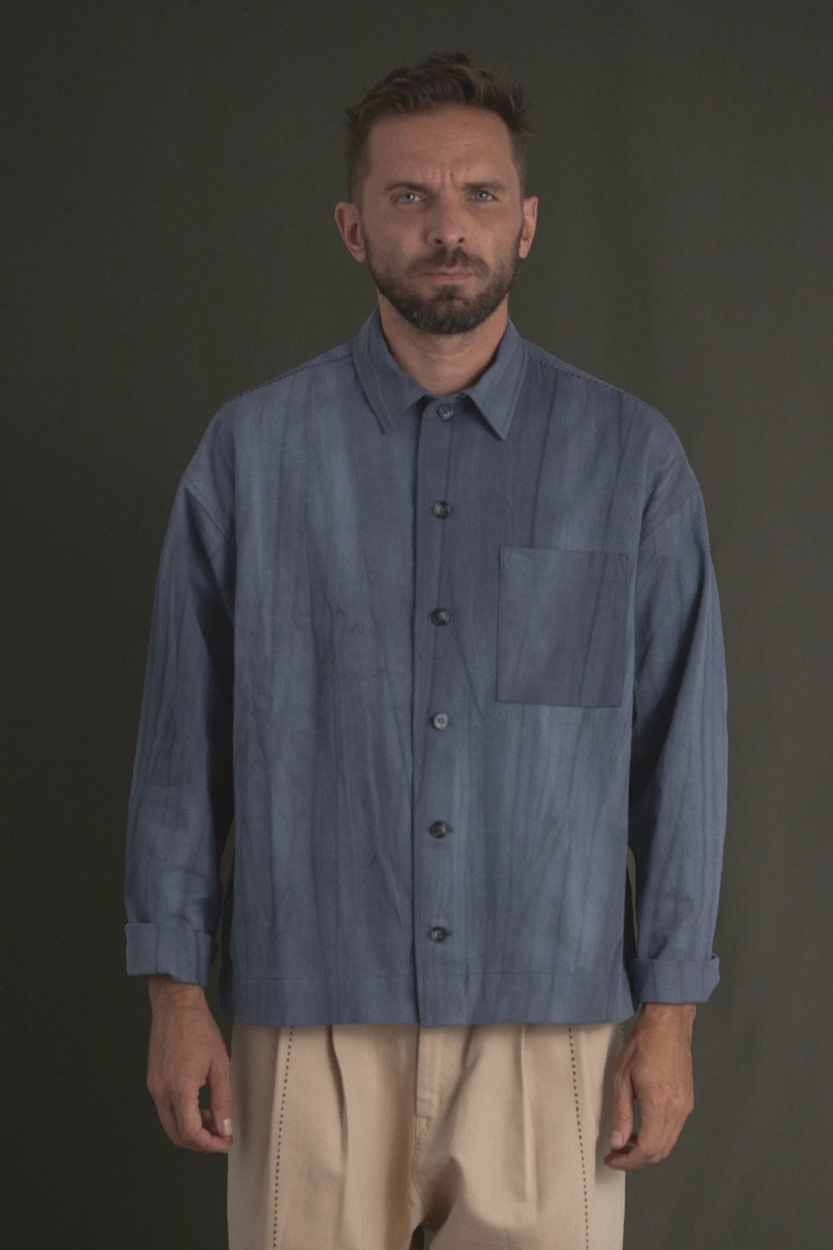 INDIGO WORK SHIRT