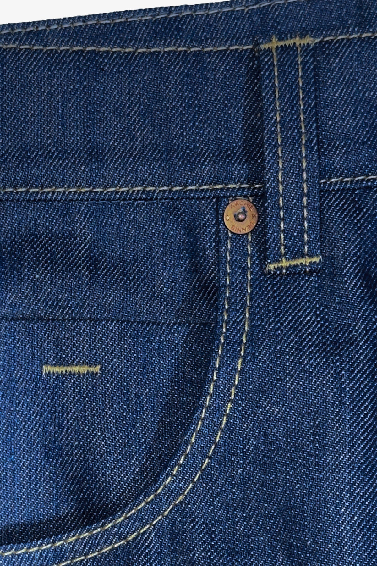 PIPE DENIM PANTS