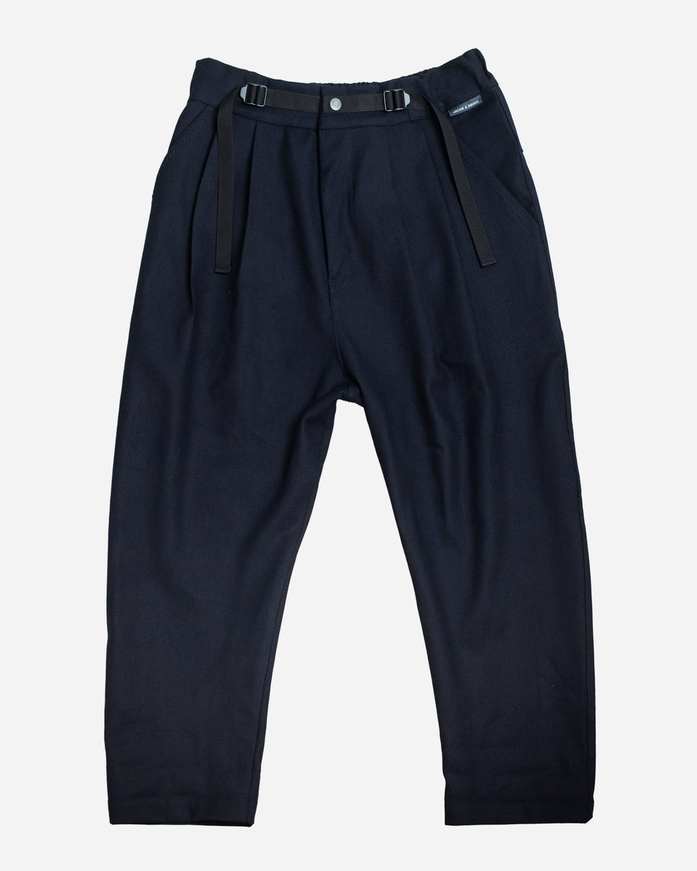 NAVY JACQUARD PATTON PANTS 4.0 - HAVIE MNFCT.