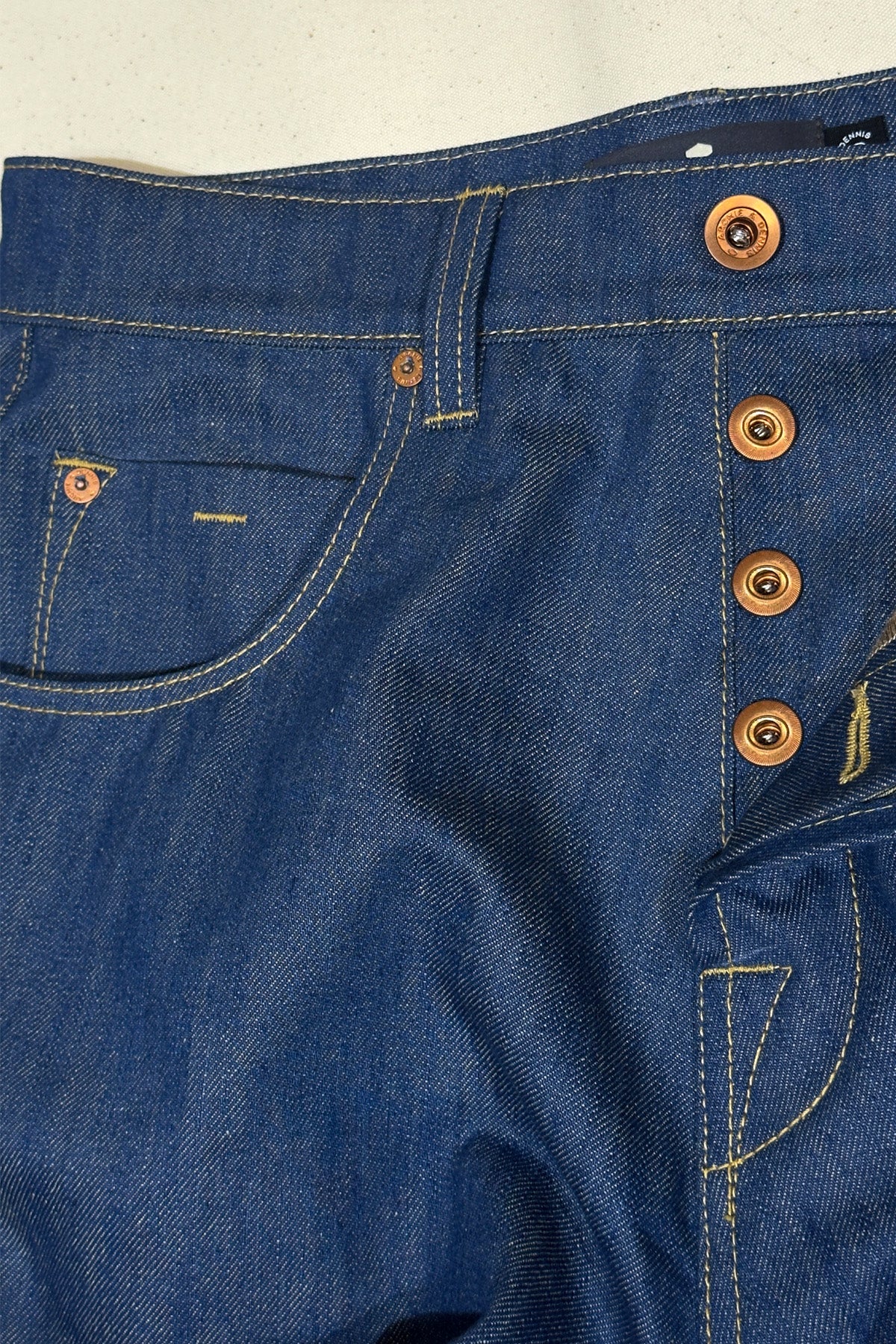 PIPE DENIM PANTS