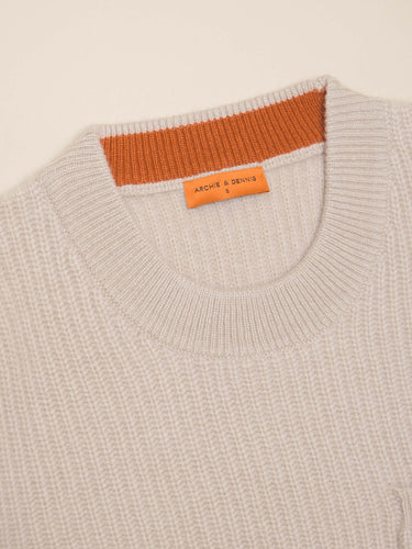 JUTE CASHMERE SWEATER