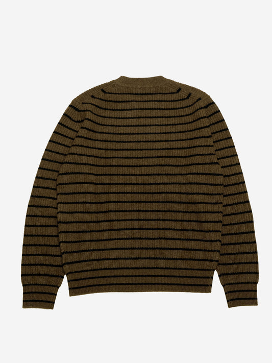 CEDAR STRIPED CASHMERE SWEATER