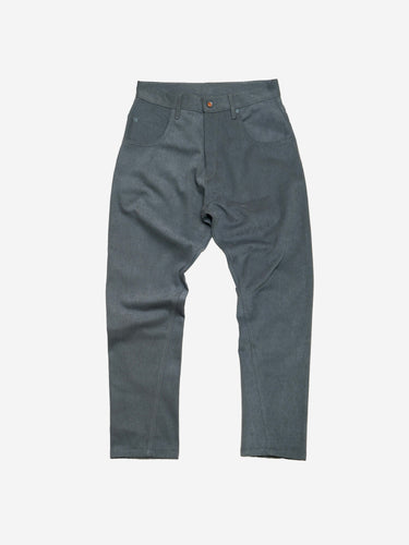 CARROT PANTS- SMOKE BRUSHED TWILL