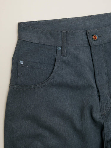 CARROT PANTS- SMOKE BRUSHED TWILL