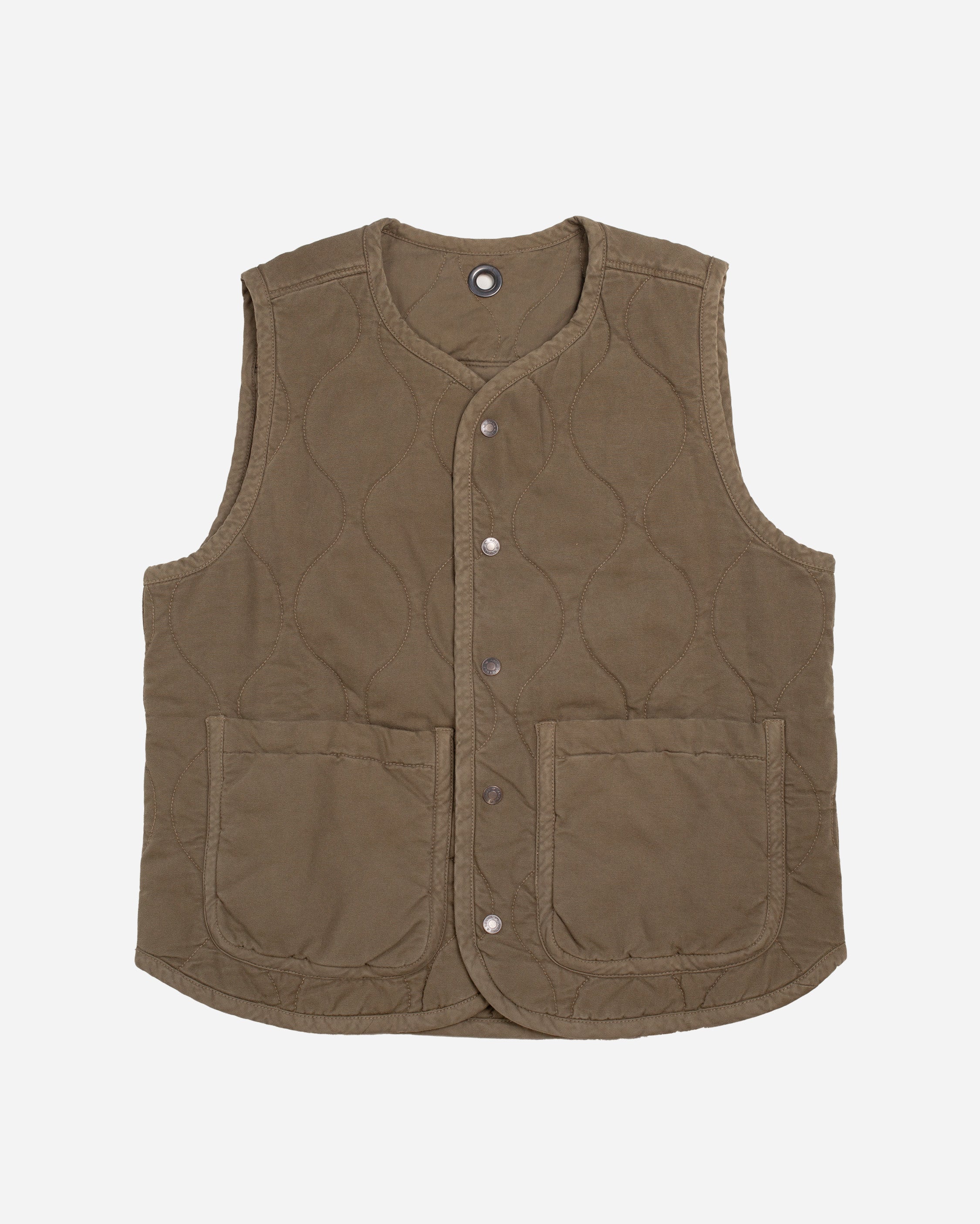 【archi】のQUILTED VEST GREEN QUILTED VEST – ARCHIE & DENNIS