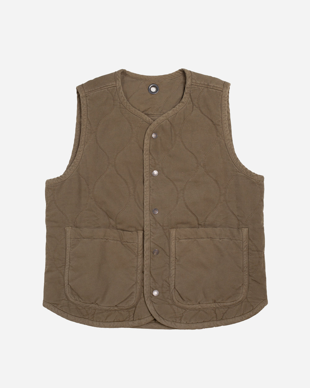 GREEN QUILTED VEST - HAVIE MNFCT.