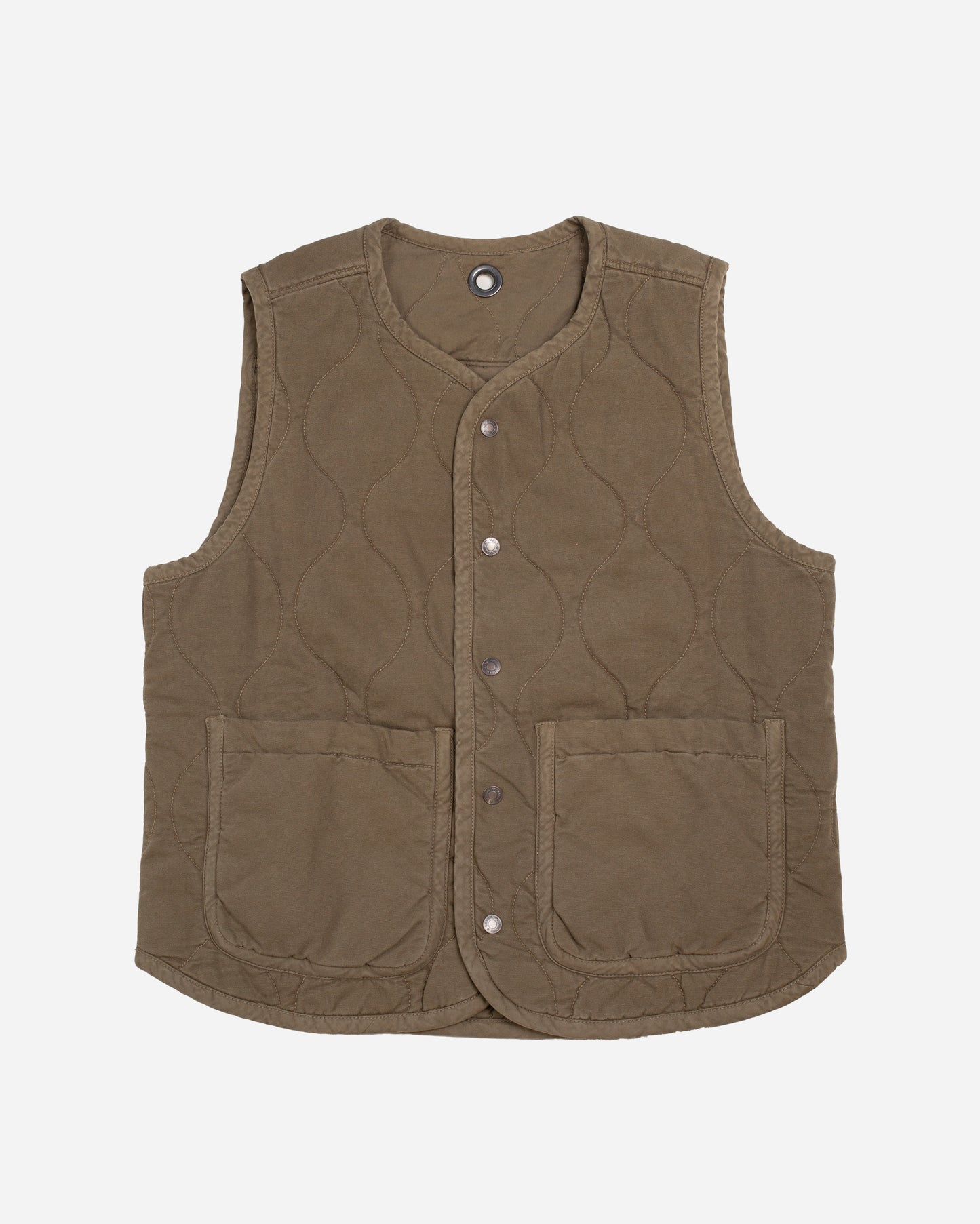 GREEN QUILTED VEST - HAVIE MNFCT.