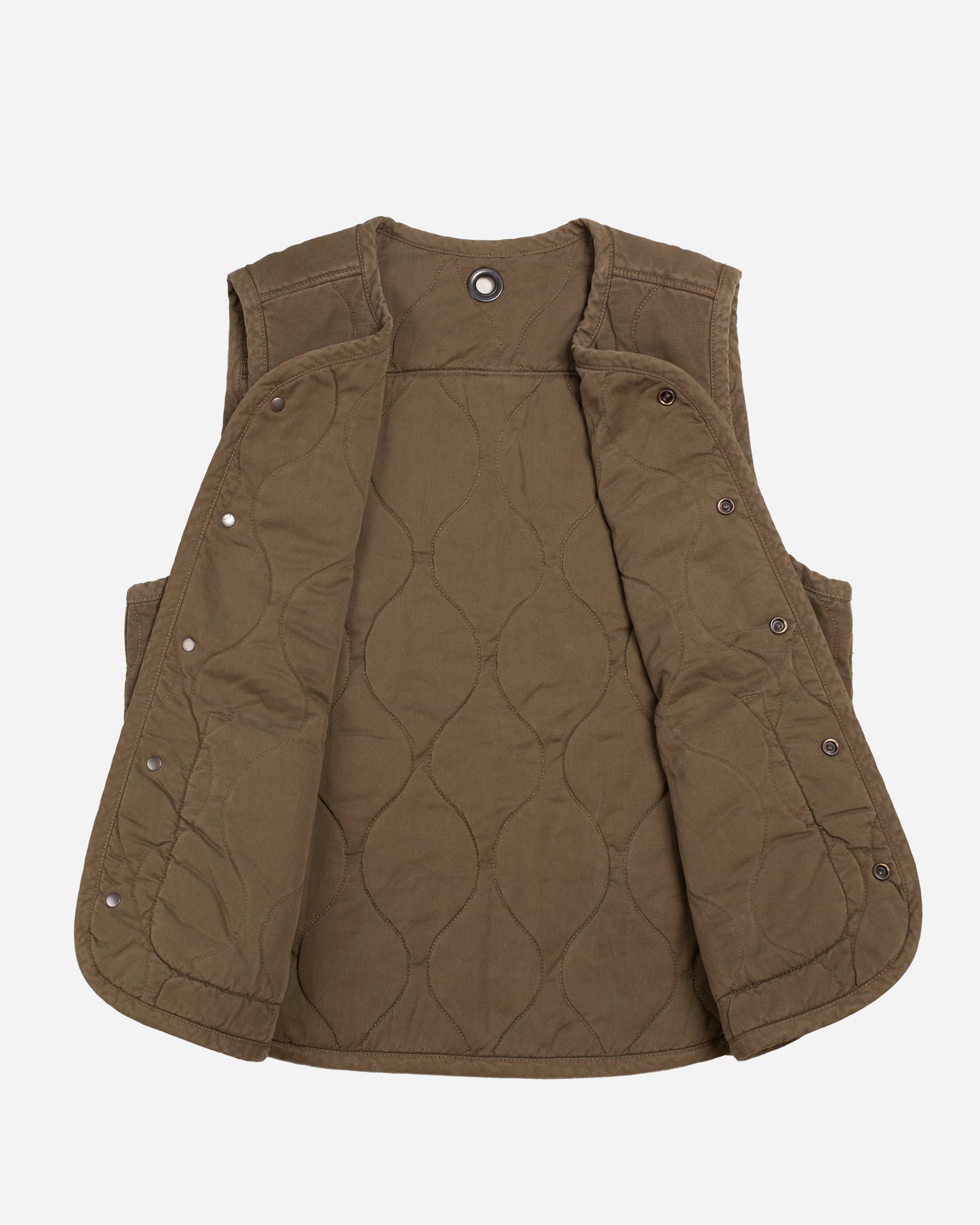 GREEN QUILTED VEST - HAVIE MNFCT.