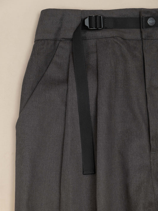 GREY TWILL PATTON PANTS 7.0
