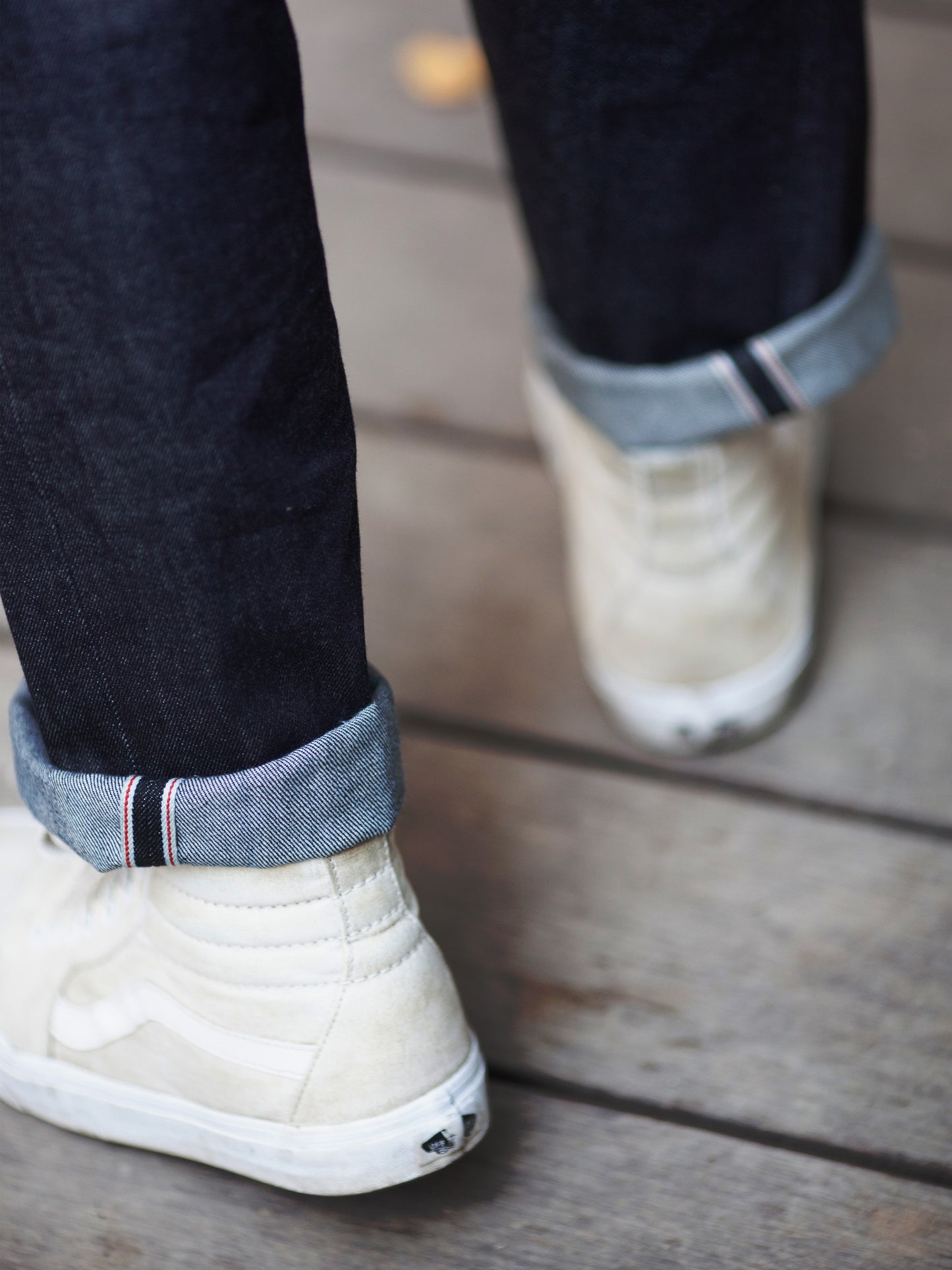 BLUE SELVEDGE DENIM PANTS - HAVIE MNFCT.