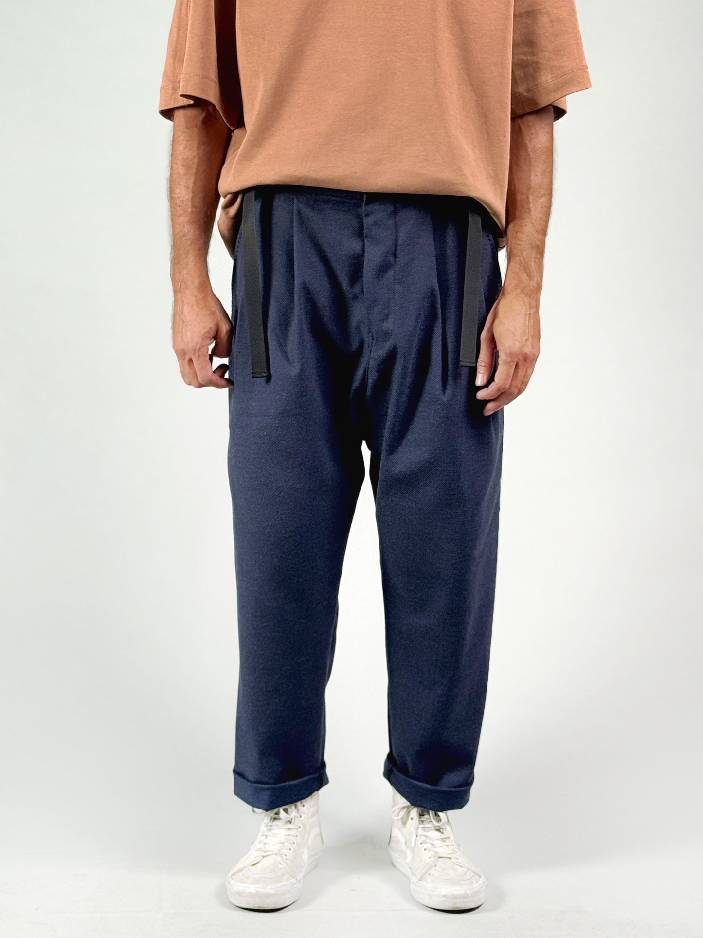 INDIGO JACQUARD PATTON PANTS 4.0 - HAVIE MNFCT.