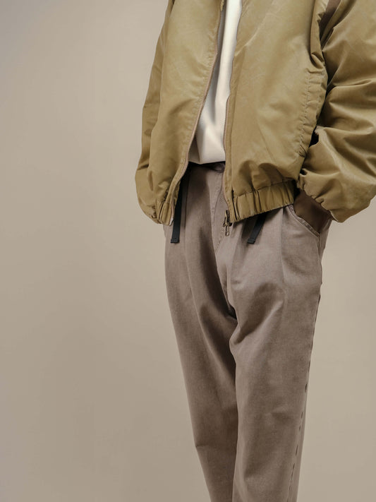 COFFEE WASH DOUBLE-KNIT PATTON