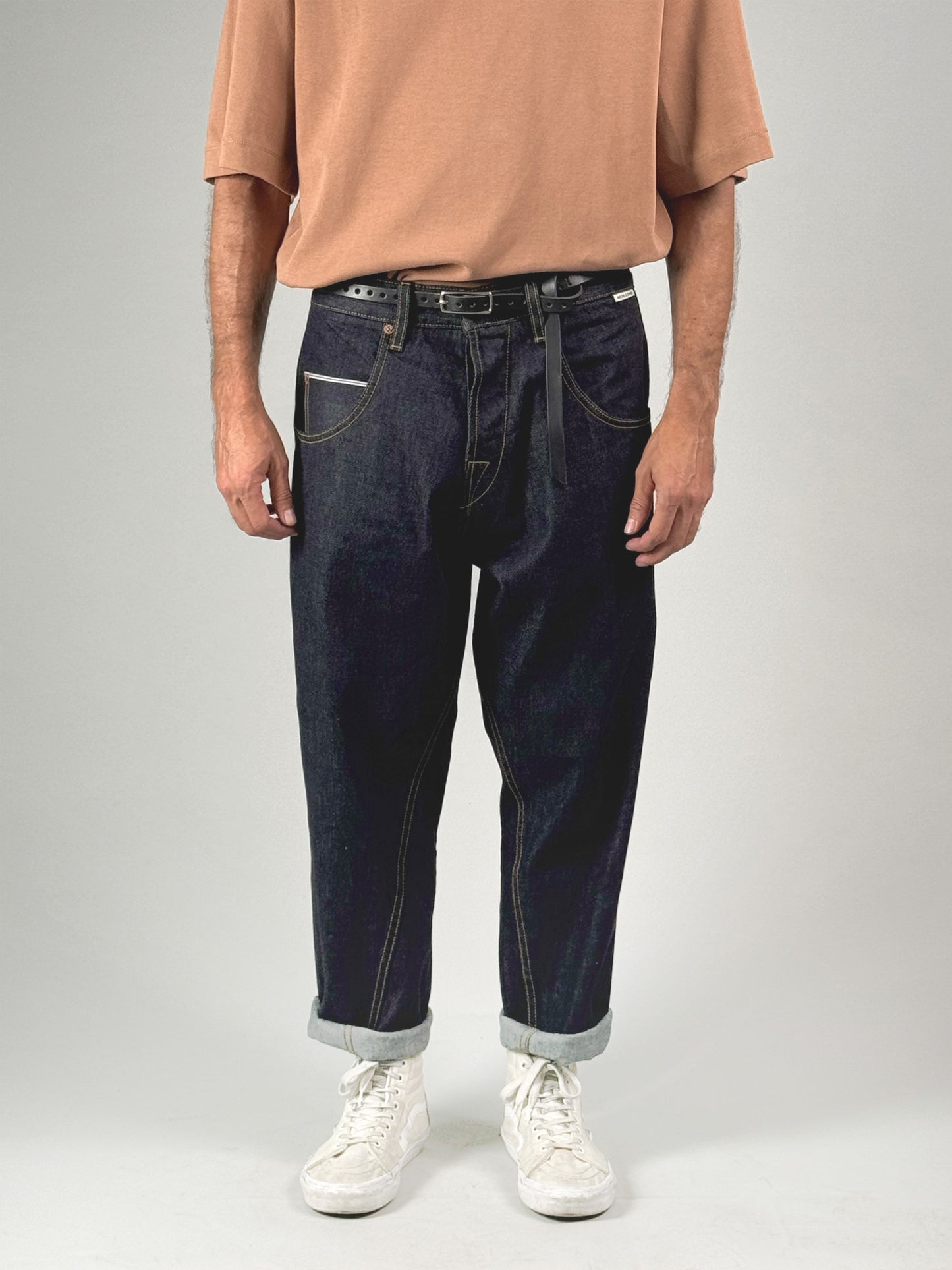 BLUE SELVEDGE DENIM PANTS - HAVIE MNFCT.