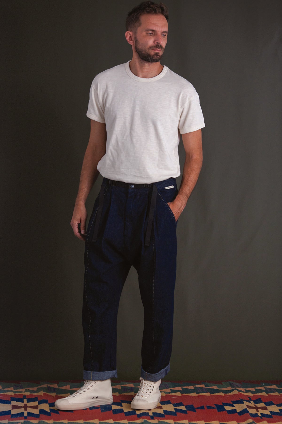 DENIM PATTON PANTS 2.0