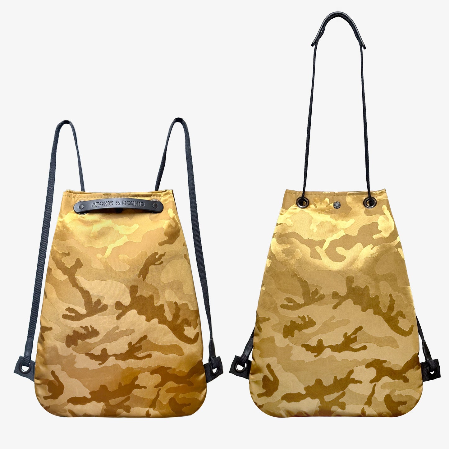 GOLD CAMO APPLE PICKER BACKPACK