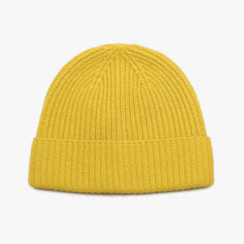 CASHMERE BEANIE BEESWAX