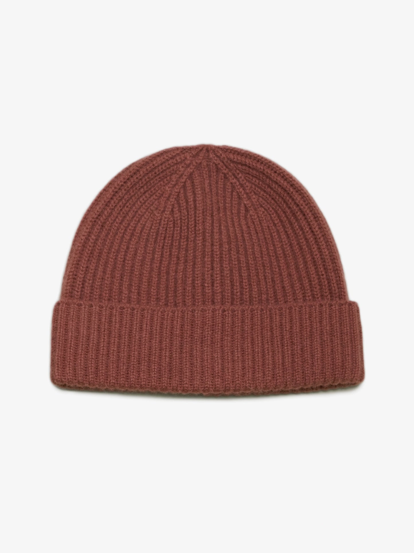 CASHMERE BEANIE FIREBRICK
