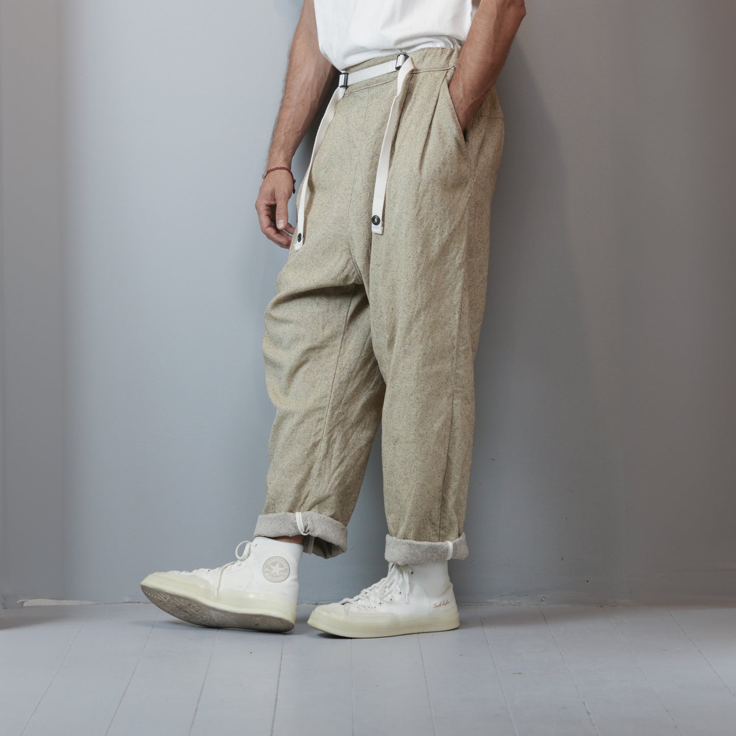 LINEN PATTON PANTS