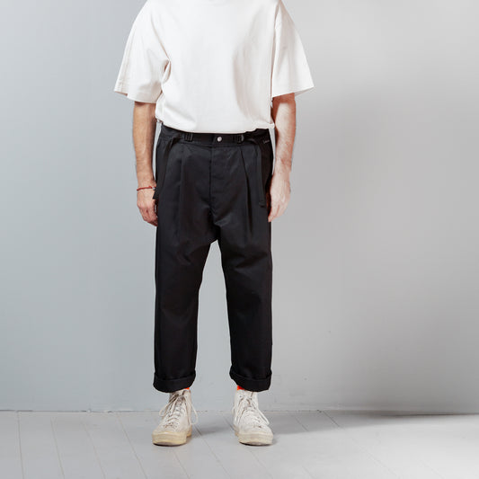 BLACK CRISP PATTON PANTS 2.0