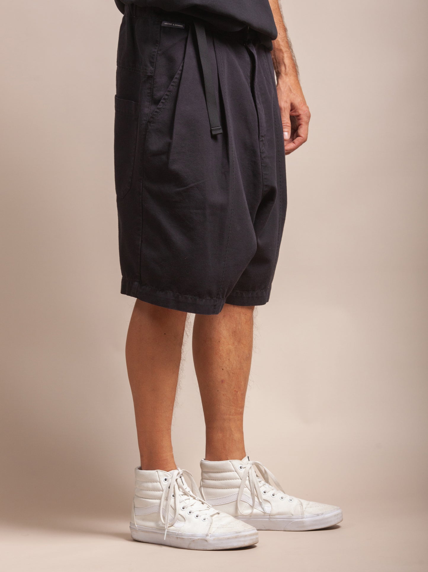 BLACK PATTON SHORTS - HAVIE MNFCT.
