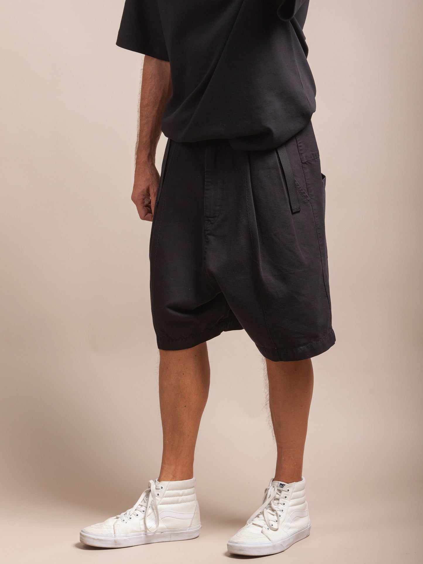 BLACK PATTON SHORTS - HAVIE MNFCT.
