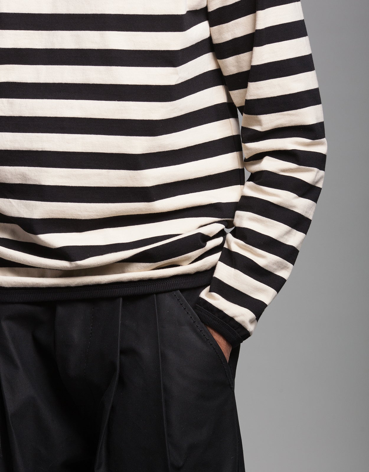 Black Stripe Vagabond Shirt