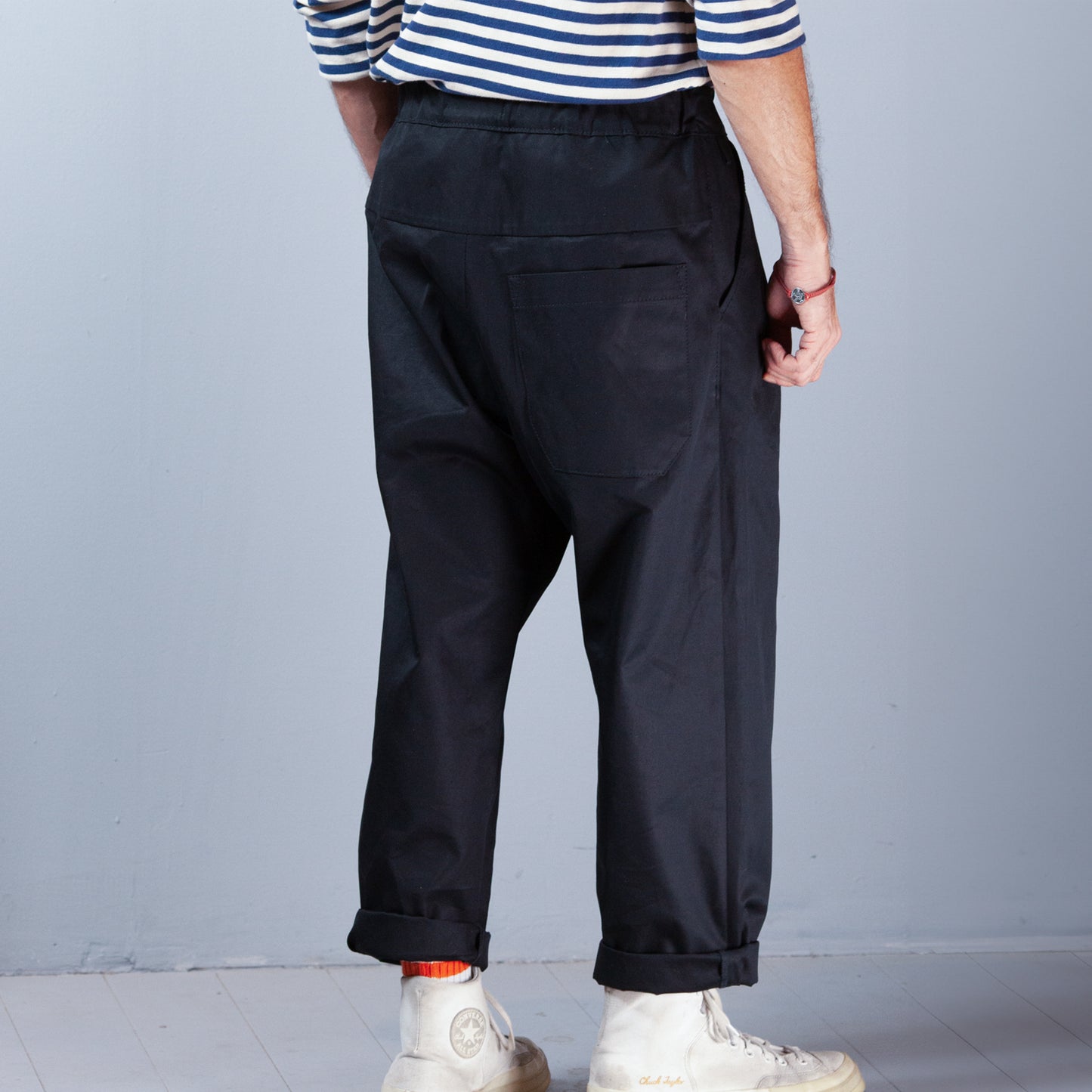 BLACK CRISP PATTON PANTS 2.0