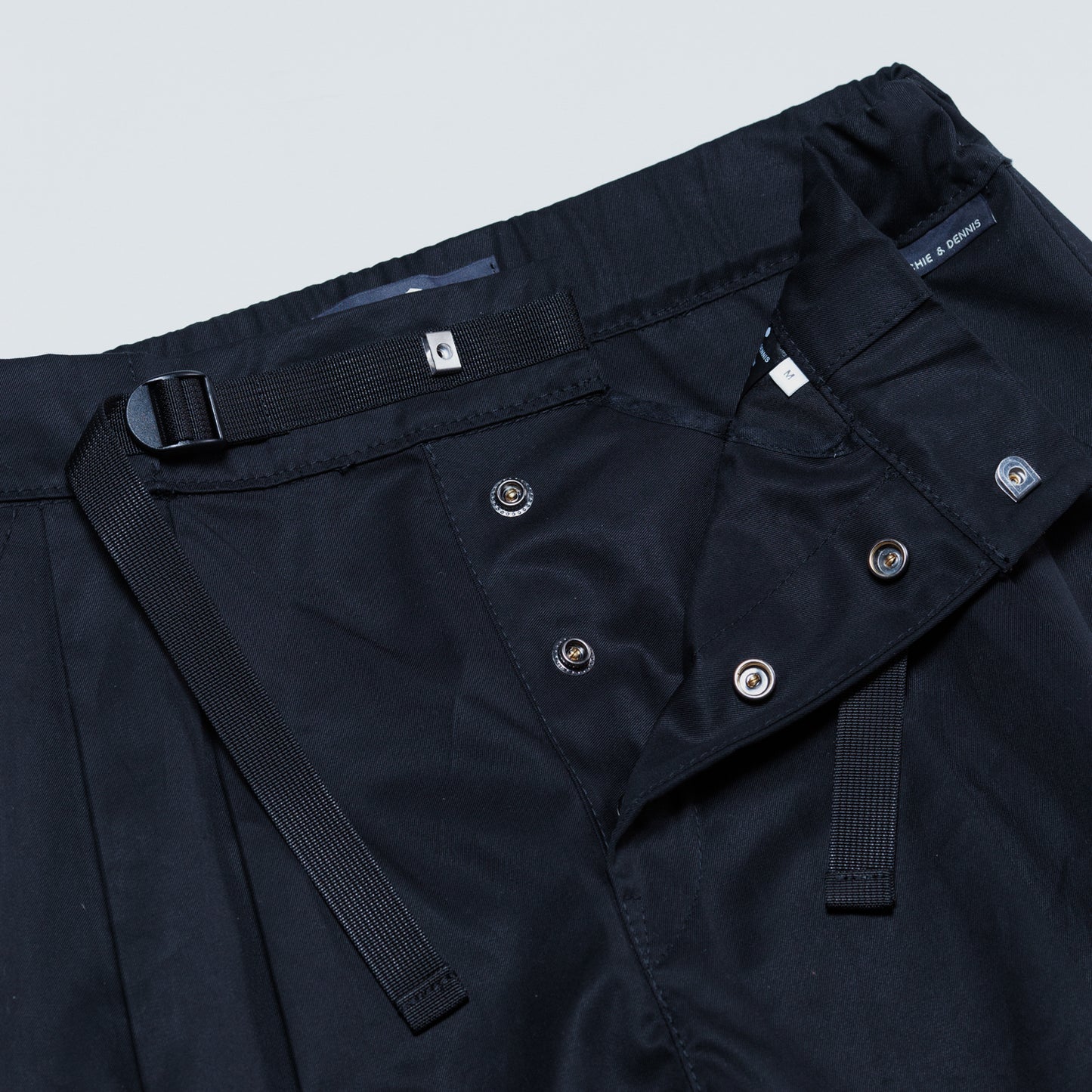 BLACK CRISP PATTON PANTS 2.0