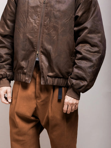 CLUTCH JACKET - CHOCOLATE