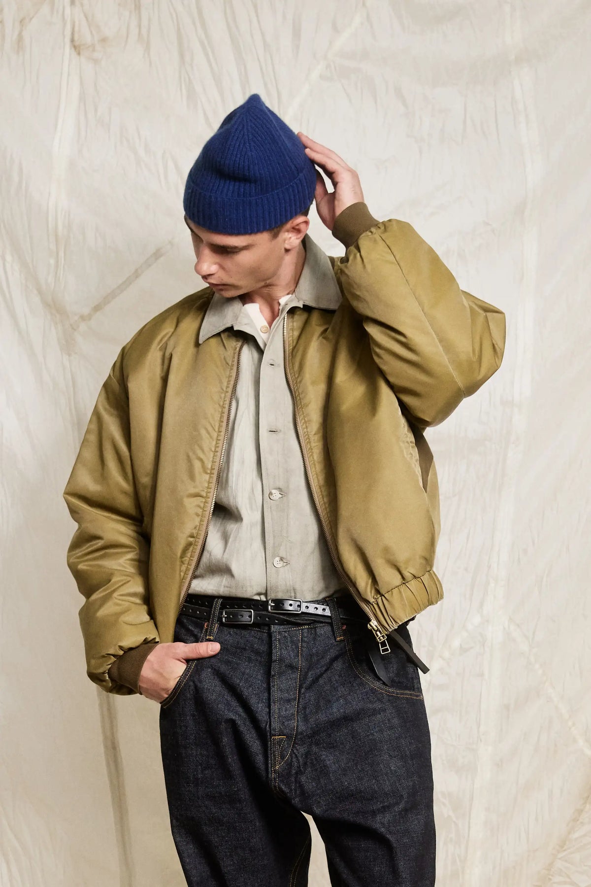 CLUTCH JACKET - WASHED GREEN