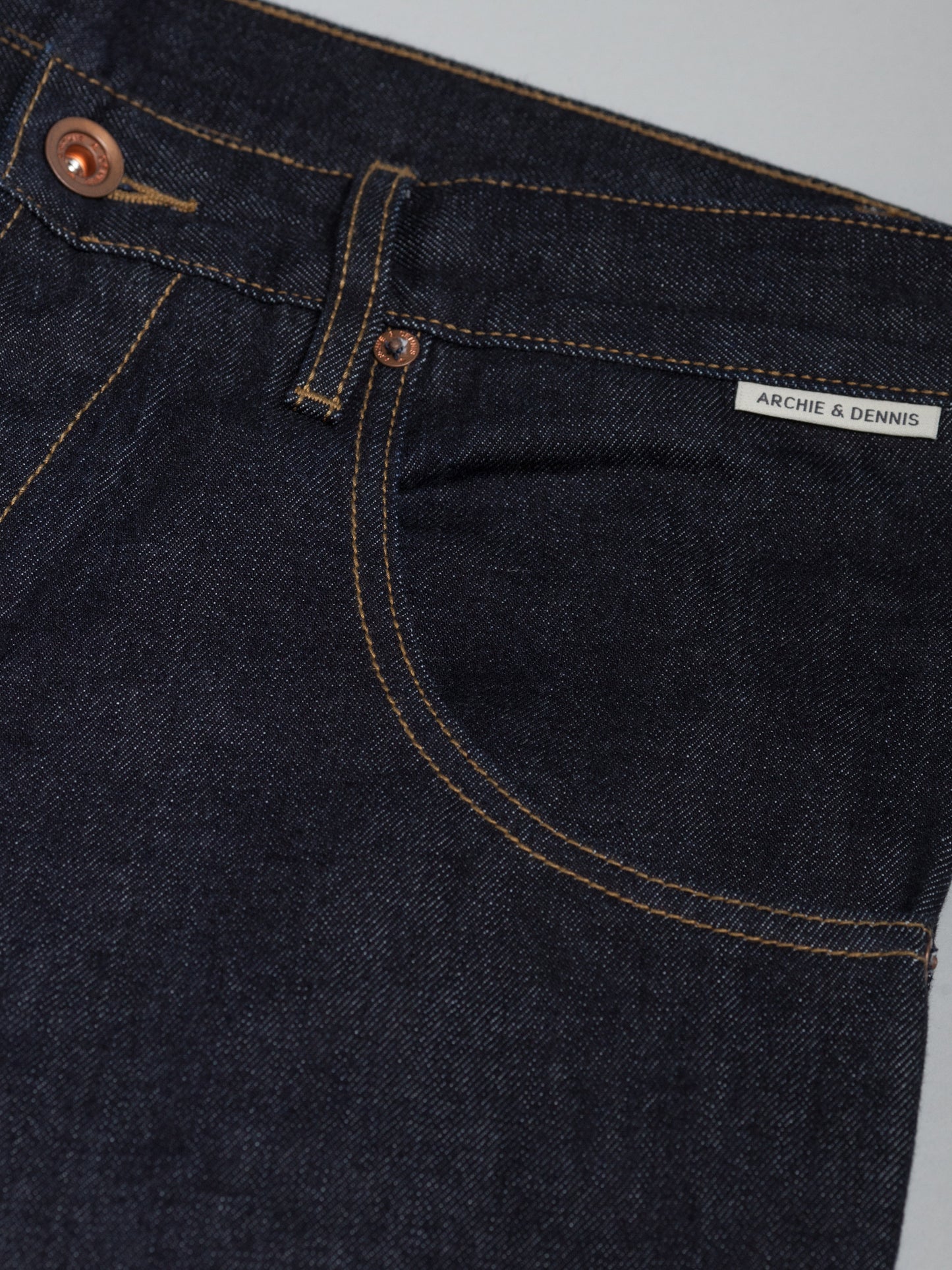 BLUE SELVEDGE DENIM PANTS - HAVIE MNFCT.