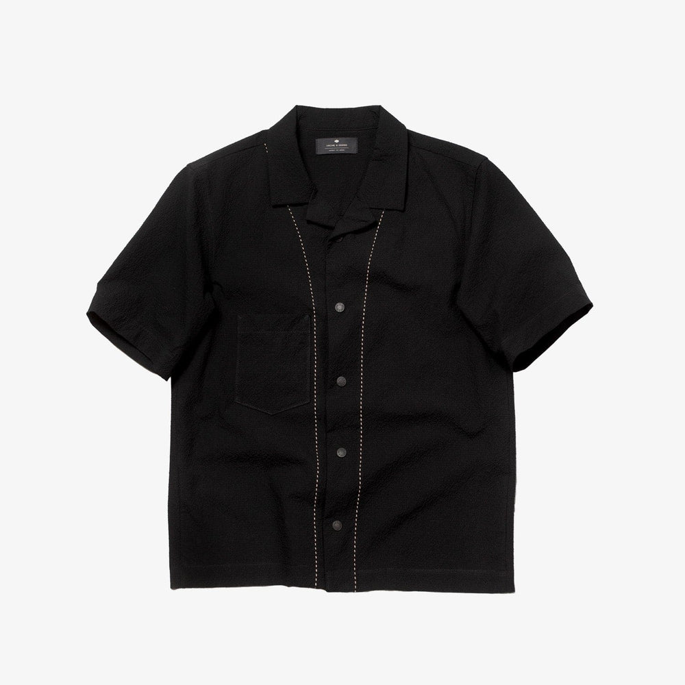 BLACK BOWLING SHIRT