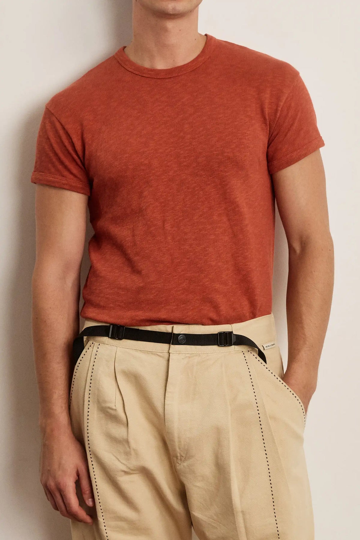 THE JIMMY T-SHIRT TERRACOTTA