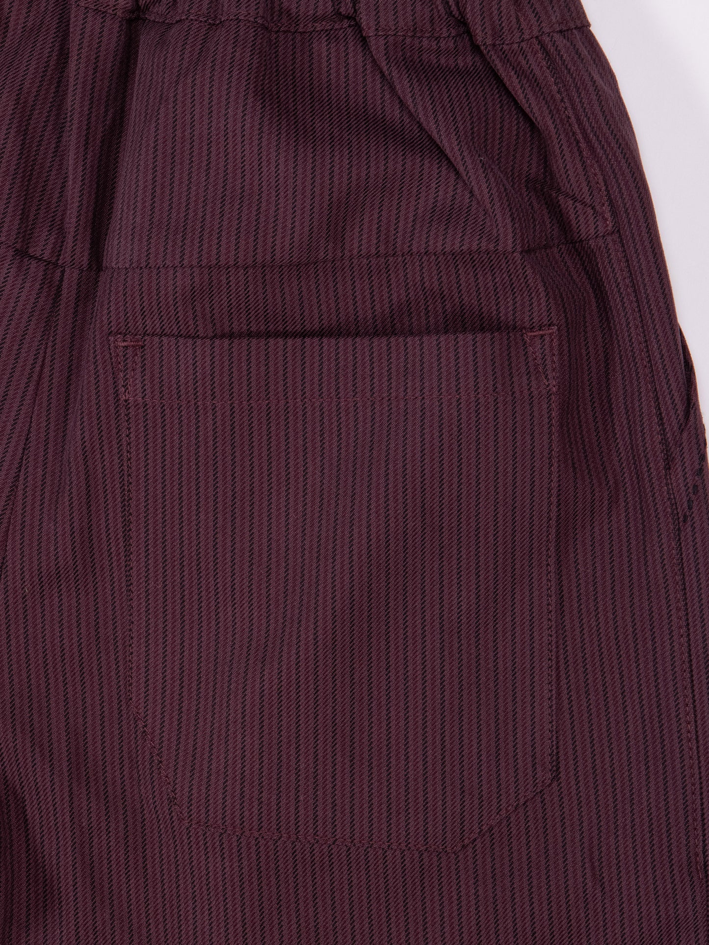 BURGUNDY HERRINGBONE PATTON PANTS 4.0 - HAVIE MNFCT.