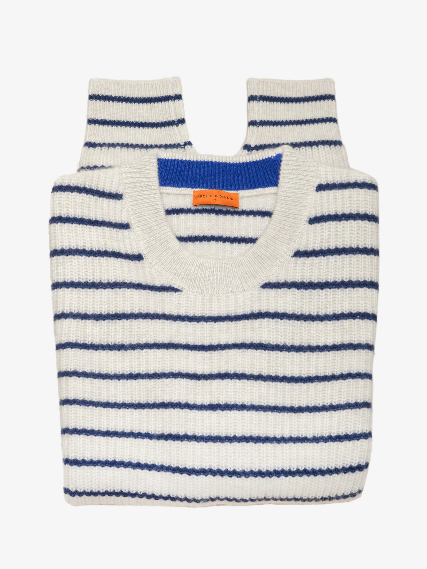 CHINO STRIPED CASHMERE SWEATER
