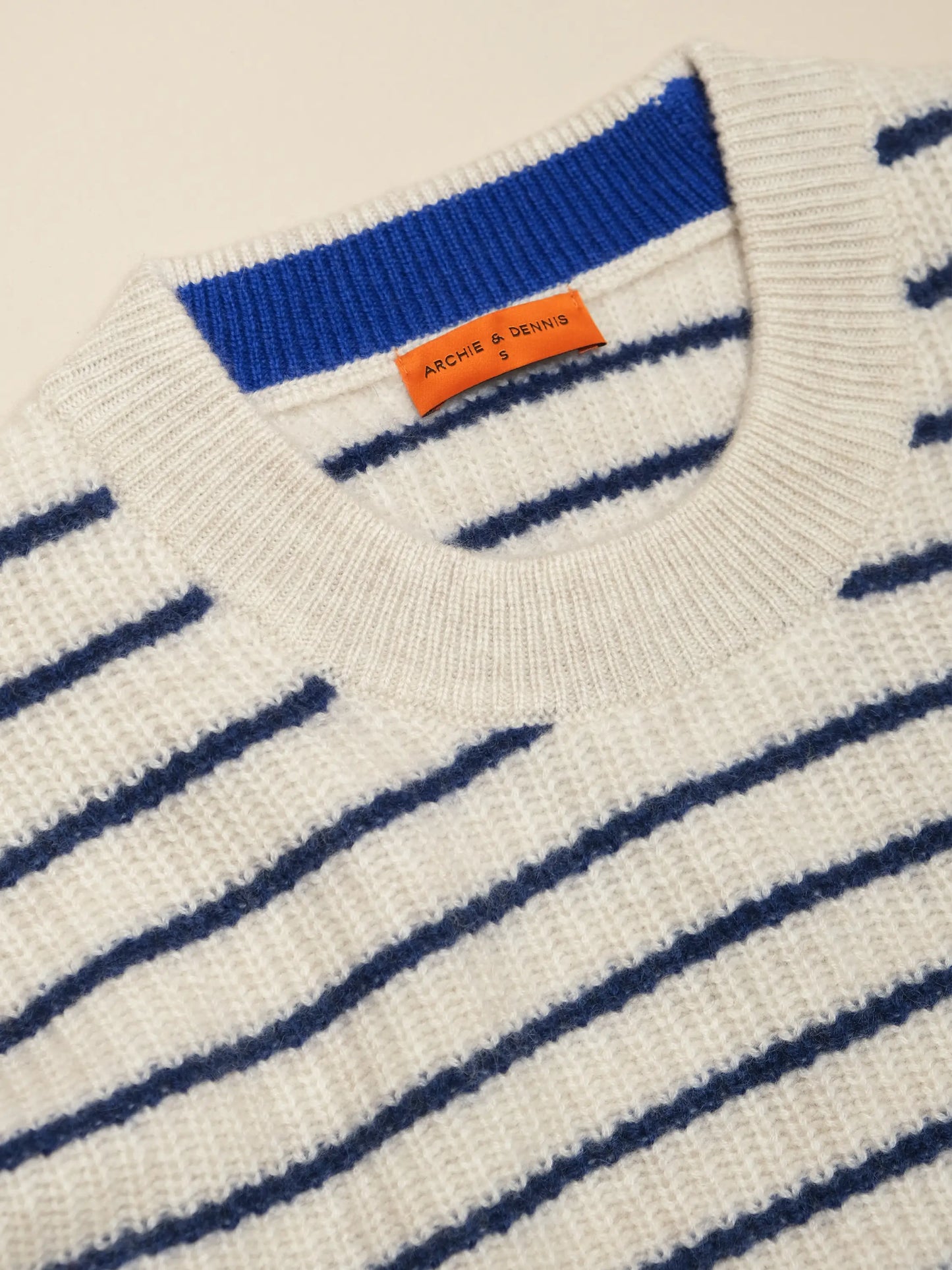 CHINO STRIPED CASHMERE SWEATER