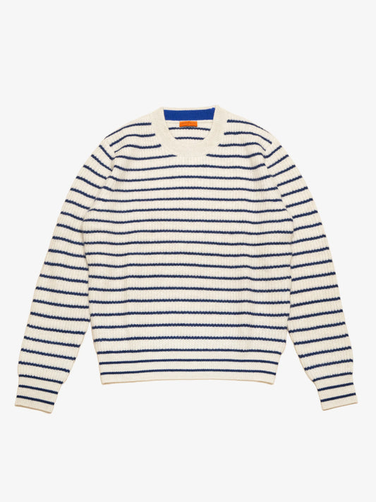 CHINO STRIPED CASHMERE SWEATER