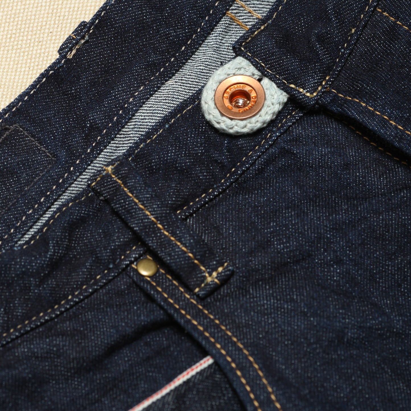 SELVAGE DENIM PANTS