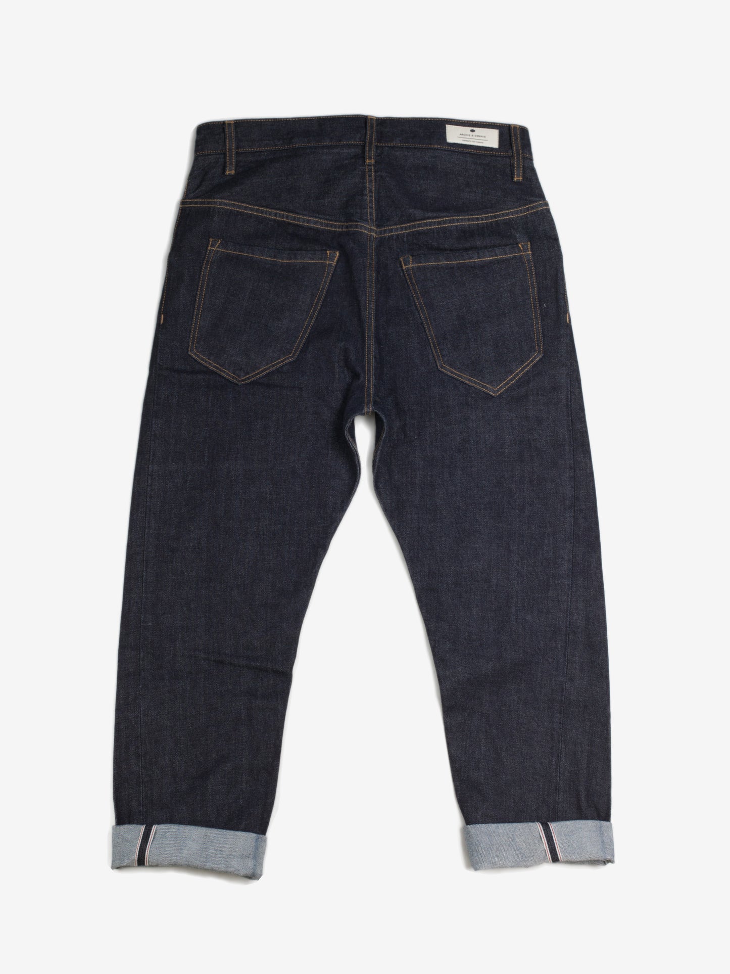 BLUE SELVEDGE DENIM PANTS - HAVIE MNFCT.
