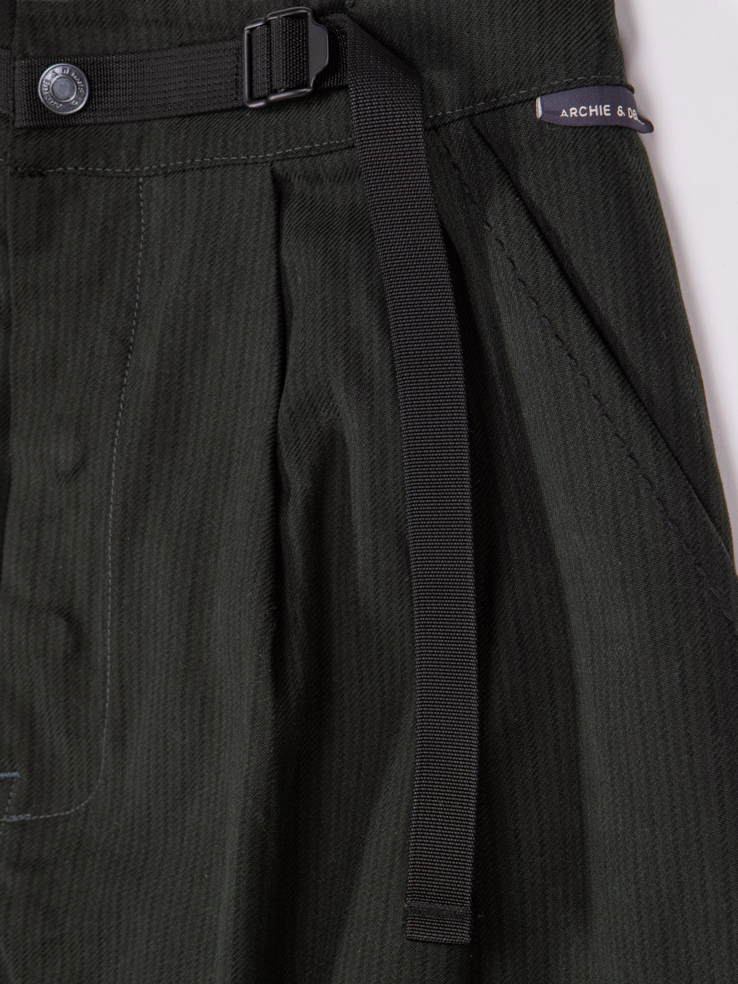 FOREST HERRINGBONE PATTON PANTS 6.0 - HAVIE MNFCT.
