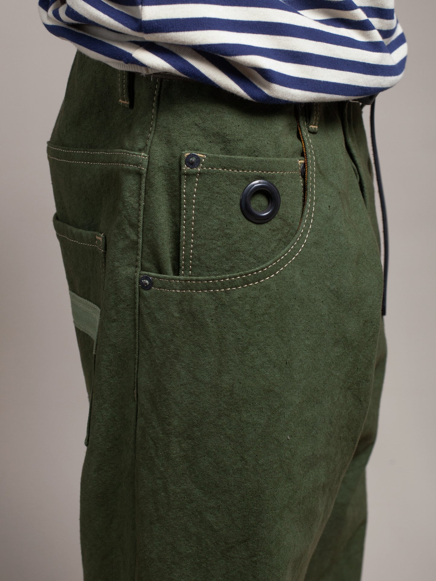 GREEN GARAGE PANTS - HAVIE MNFCT.