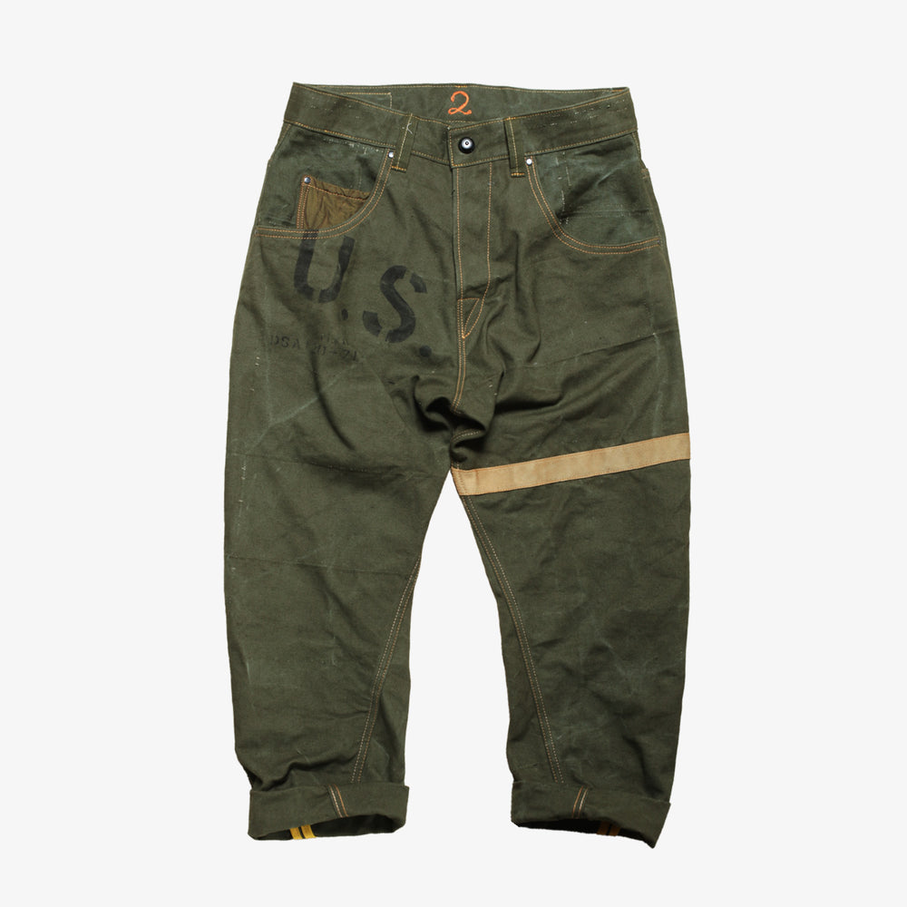 ARMY CARROT PANTS