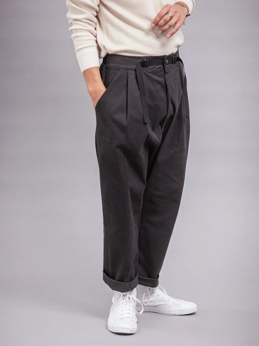 GREY TWILL PATTON PANTS 7.0