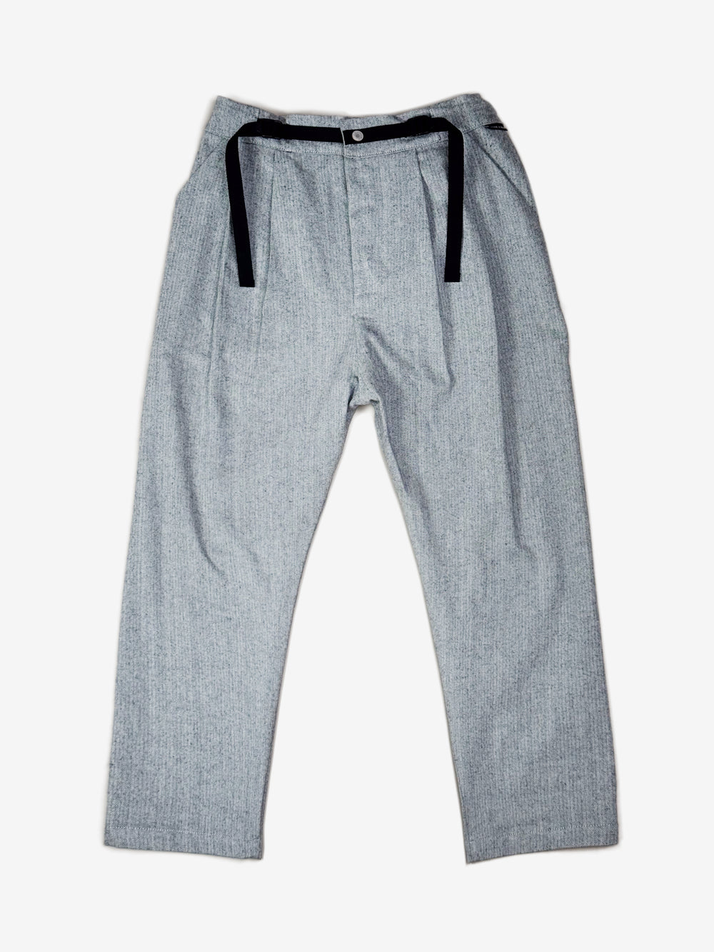 LIGHT GREY HERRINGBONE PATTON PANTS - HAVIE MNFCT.