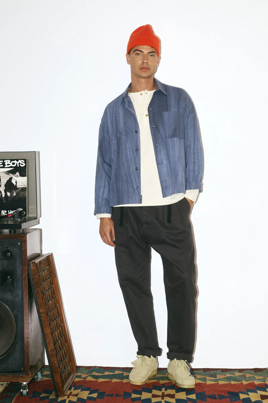 GREY TWILL PATTON PANTS 7.0