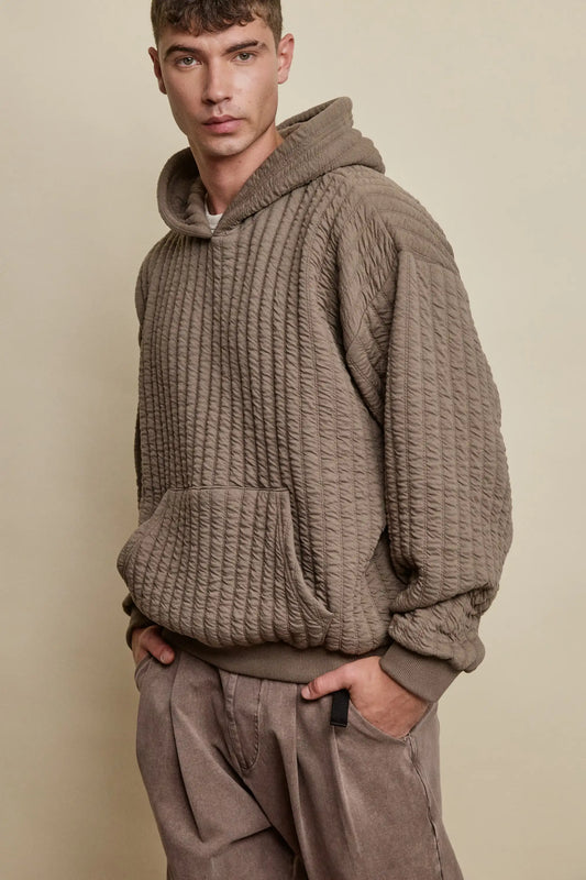 BROWN HOODIE